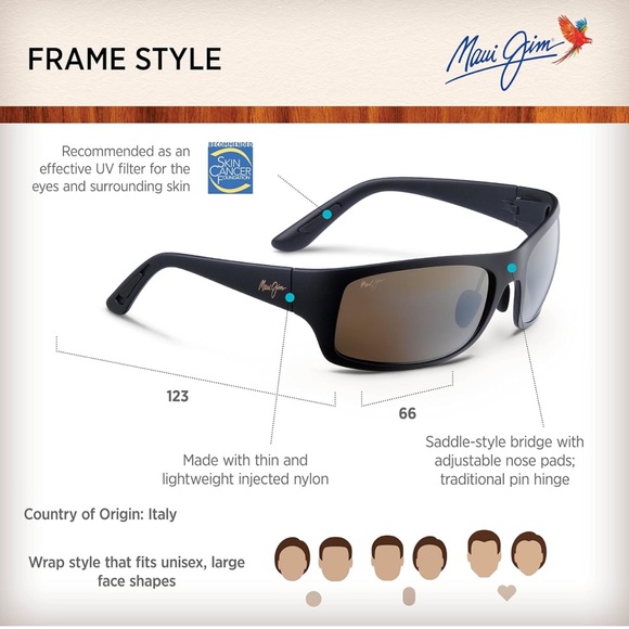 Maui Jim Haleakala Polarized Black Matte Sunglasses - Picture 5 of 10